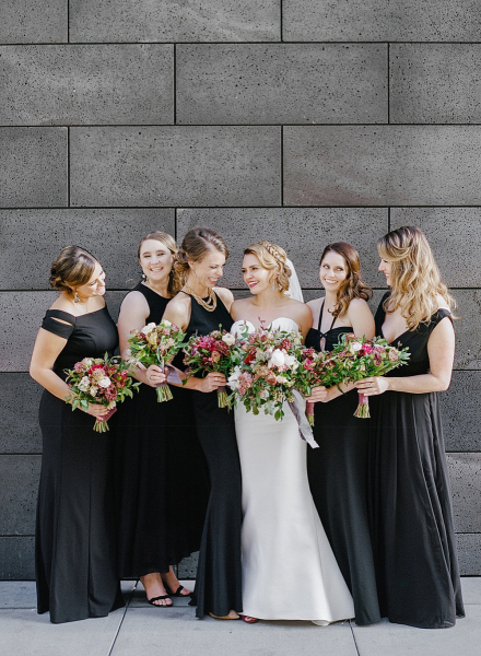 8-black-bridesmaids-dresses-SF-MOMA