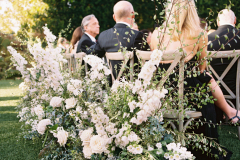 14-organic-ceremony-garden-flower-lining-aisle
